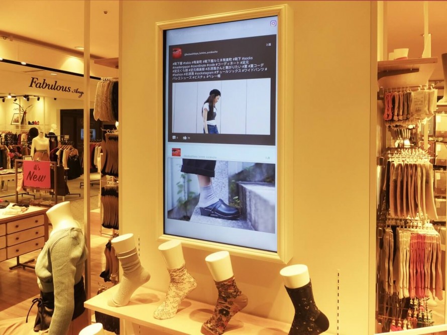 アパレル店 店内