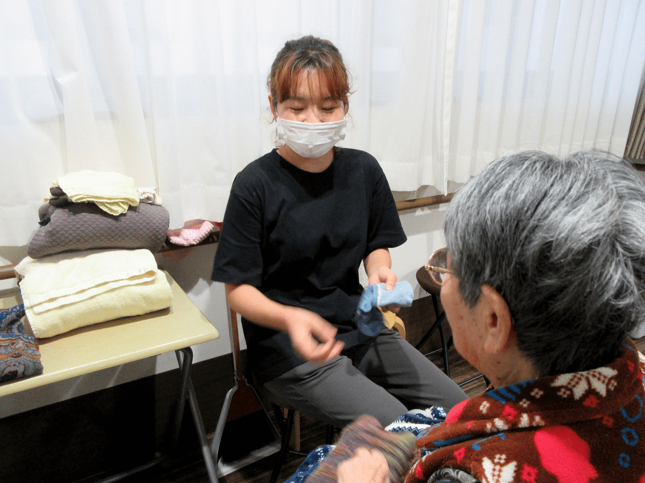 キルギスの介護体験研修を行った施設様の感想