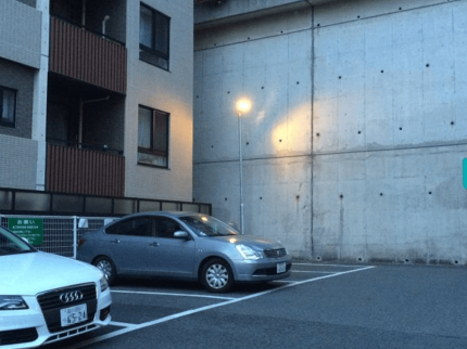 LED照明 設置写真 駐車場 LED照明 設置写真
