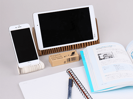 用途は多機能 ペーパースタンド スマホスタンド