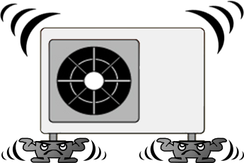 暖房をかけている間の室外機、うるさくないですか？